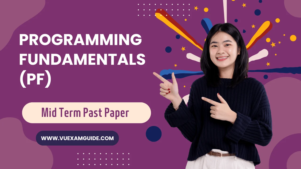 Programming Fundamentals Mid Term Past Paper Superior University